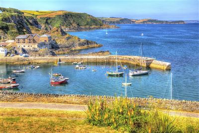 Hafen von Mevagissey